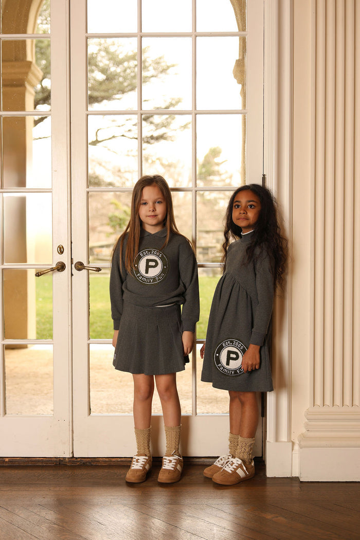 Mila Crest Sweatshirt Dress