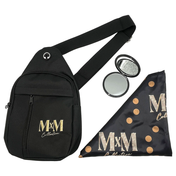 MXM Collection To-Go Bag with Compact Mirror & Scarf Product Image