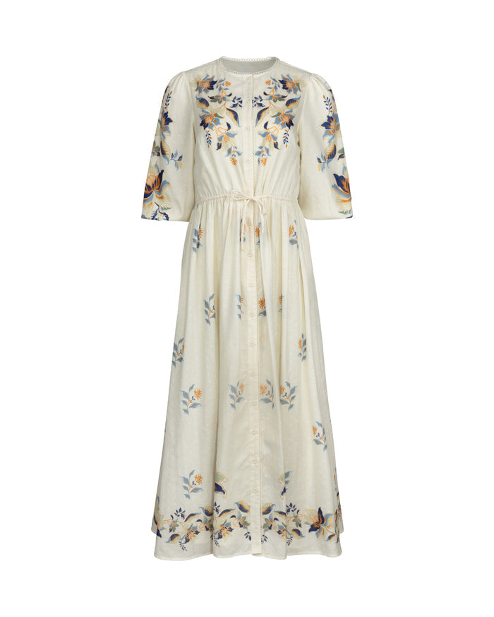 Mystic Embroidered Detailed Dress - Junees