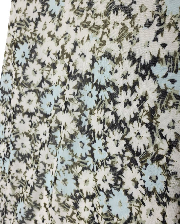 Nellie Floral Mesh Turtleneck - Junees