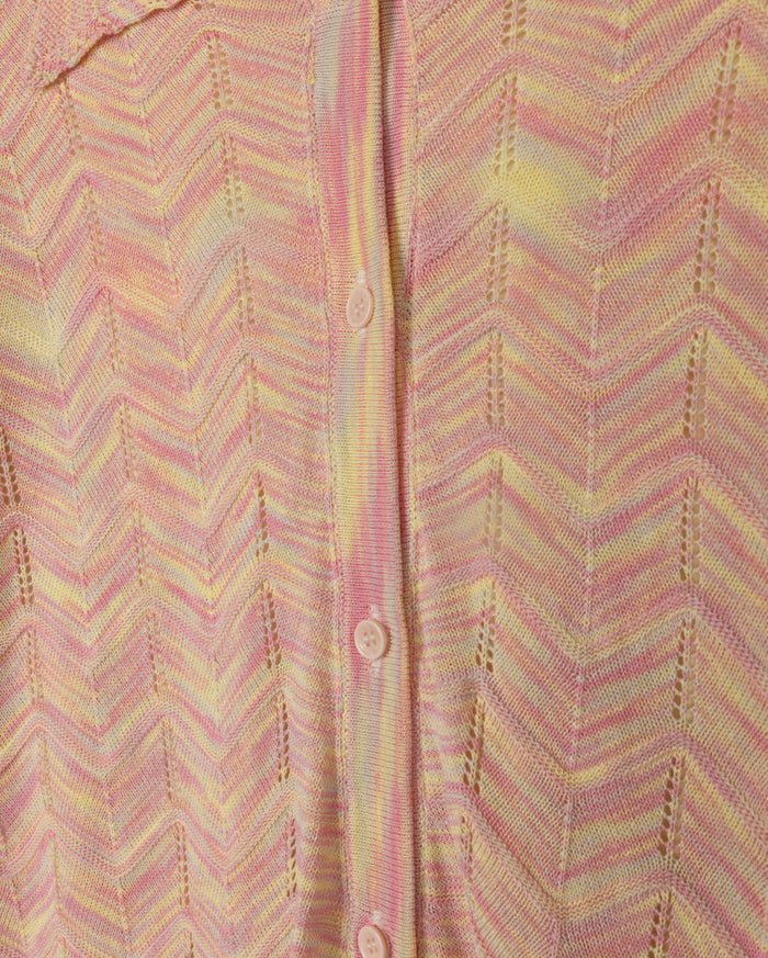 Nia Chevron Knit Shacket - Junees