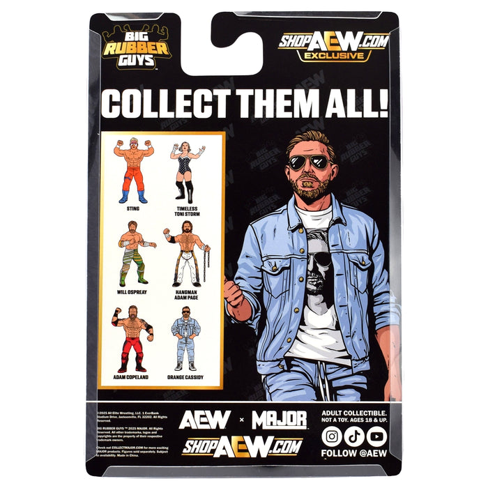 Orange Cassidy - AEW x Big Rubber Guys Action Figure