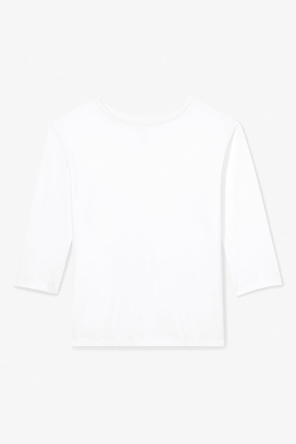 Packshot image of the owen t-shirt in white | Exclude | Still