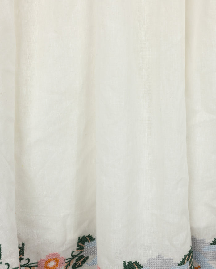 Pastel Embroidered Skirt - Junees