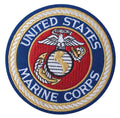 Patch USMC Blue 4"