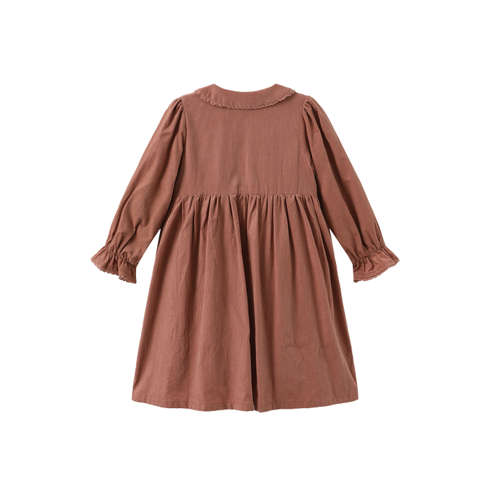 Peer Smocked Top Button Down Dress
