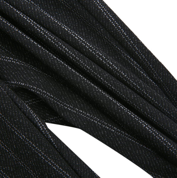 Pinstriped Texture Pants