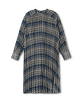 Plaid Accordion Pleated Swing Dress