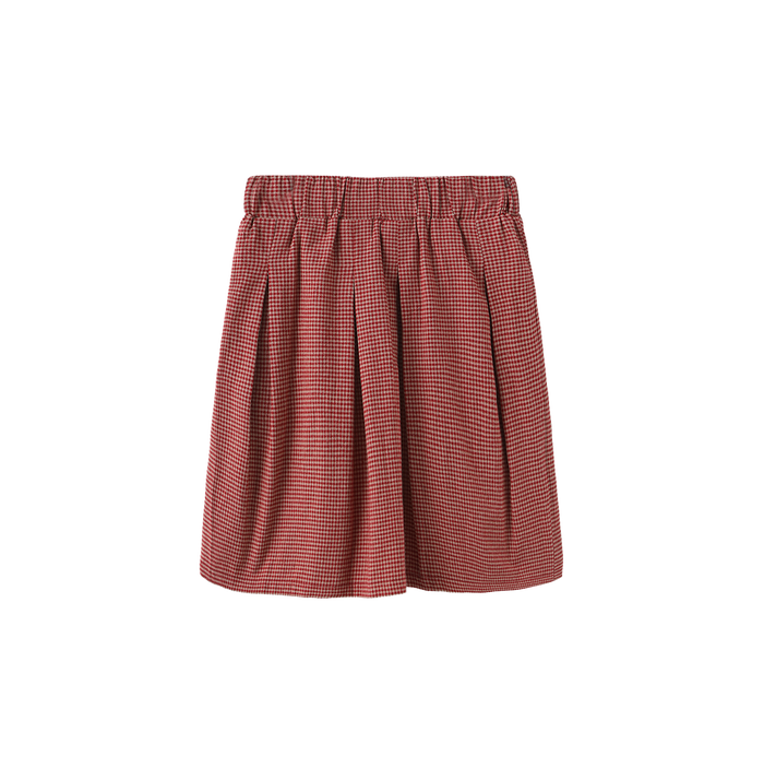 Plaid Patch Skirt