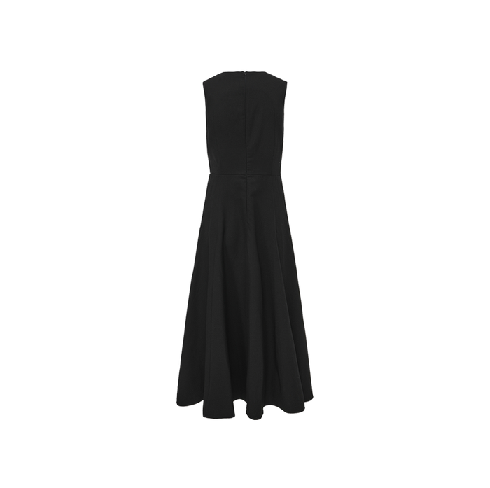 Pleated Blend Dress