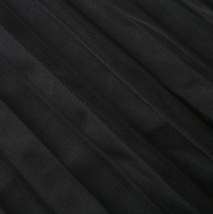 Pleated Wrap Maxi Skirt