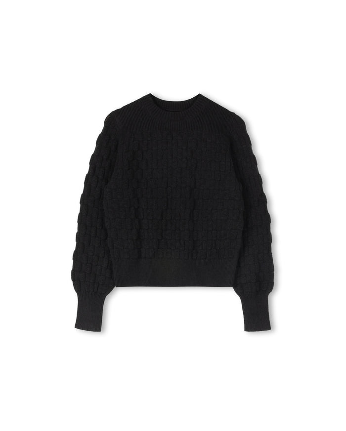 Pop Corn Knit Sweater - Junees