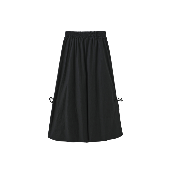 Poplin Bow Detailed Midi Skirt