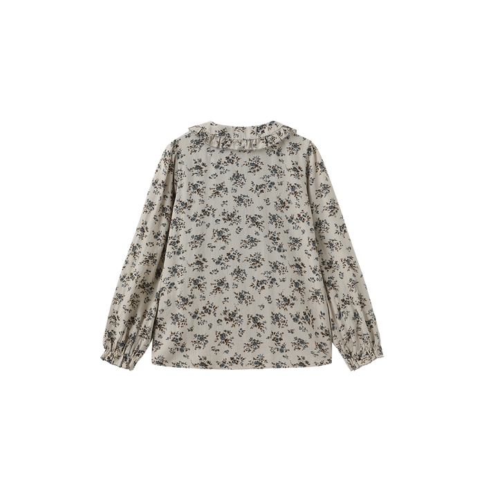 Poppy Embroidered Flower Blouse