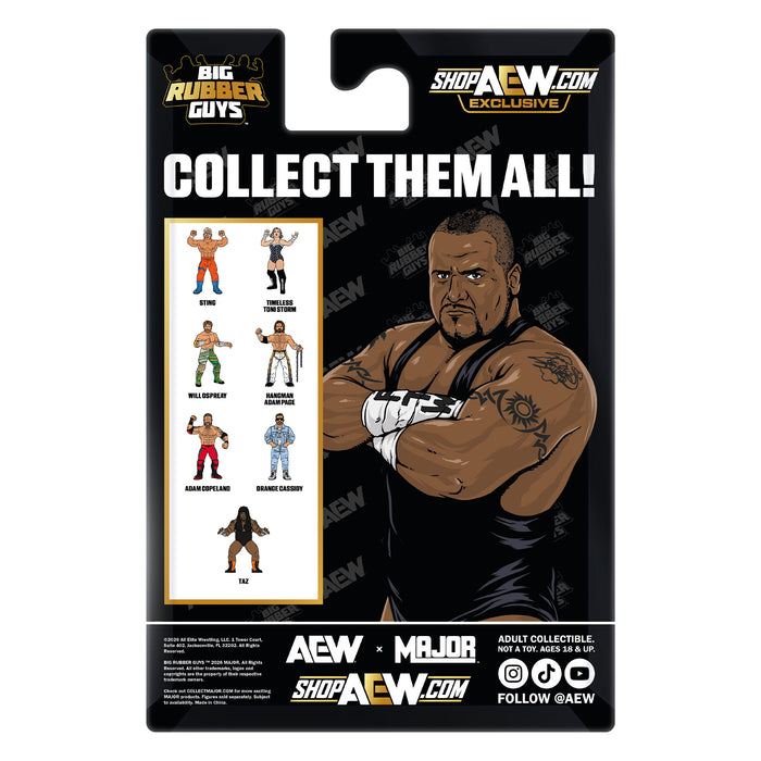 Pre-Order: Taz - AEW x Big Rubber Guys Action Figure