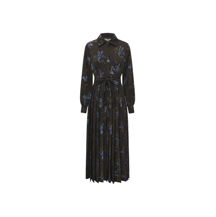 Printed Belted Dress