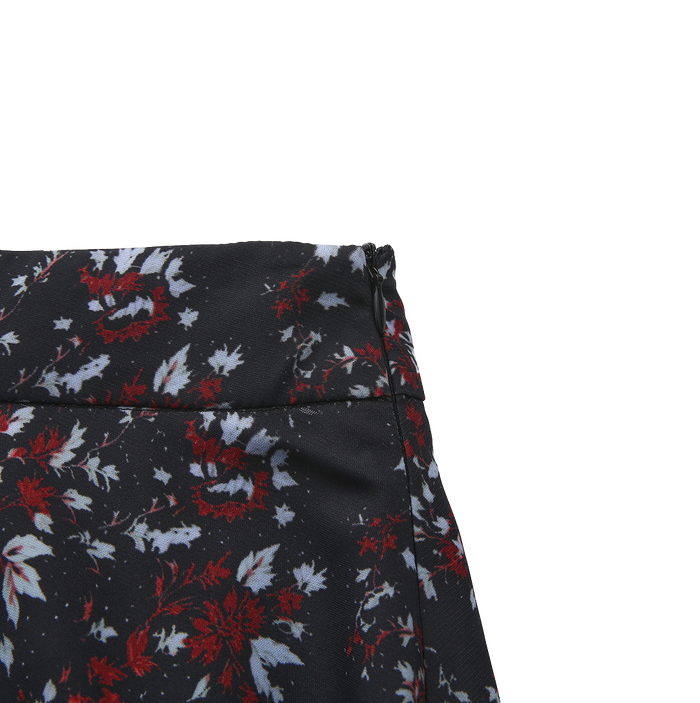 Printed Circle Skirt