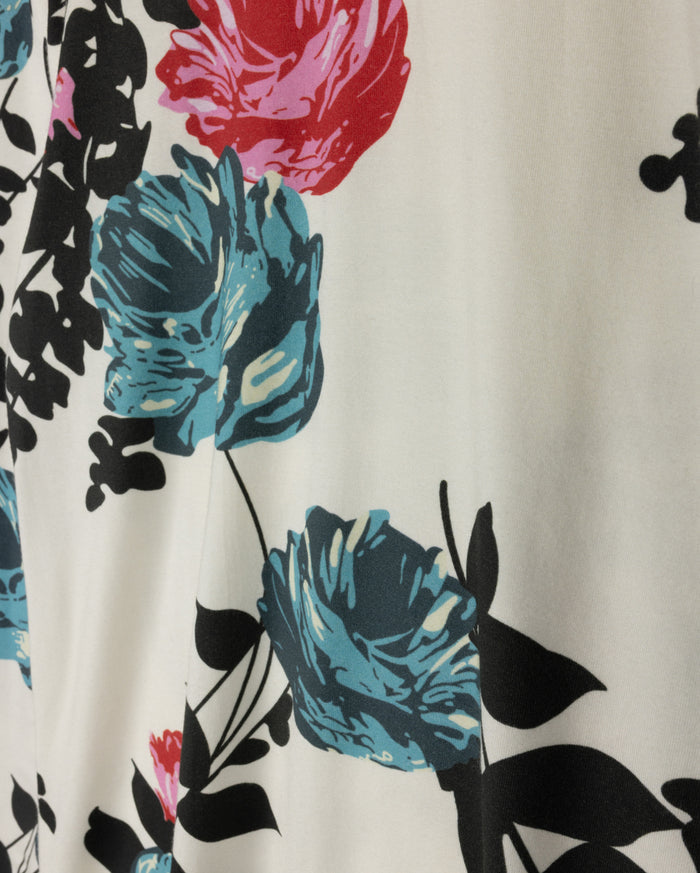 Printed Model Turtleneck