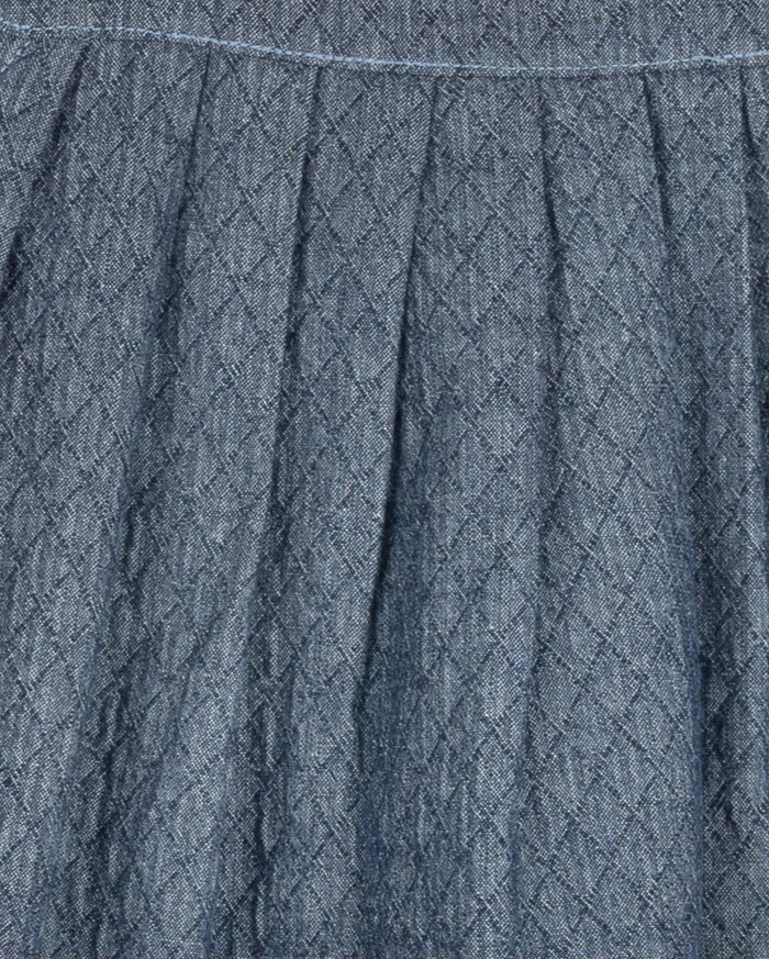 Puffed Denim Pocket Jumper - Junees