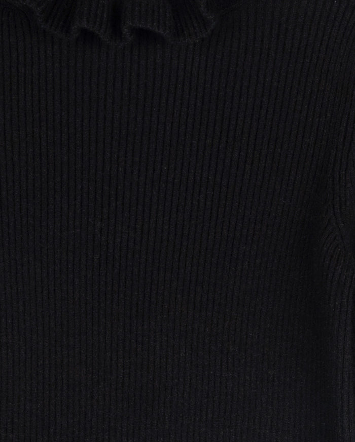 Rep Ruffle Collar Sweater - Junees