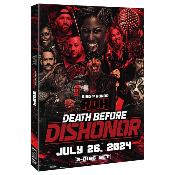 ROH Death Before Dishonor 2024 DVD 2-Disc Set
