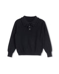 Ruffled Trimming Knit Sweater - Junees