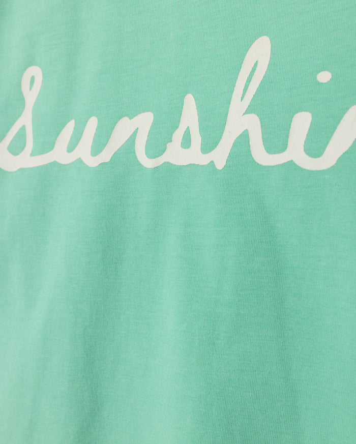 Script Printed Tee - Junees