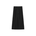 Seam Flyfront Denim Skirt