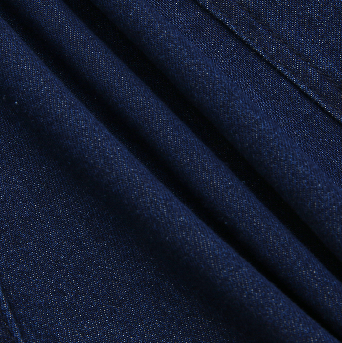 Seam Flyfront Denim Skirt