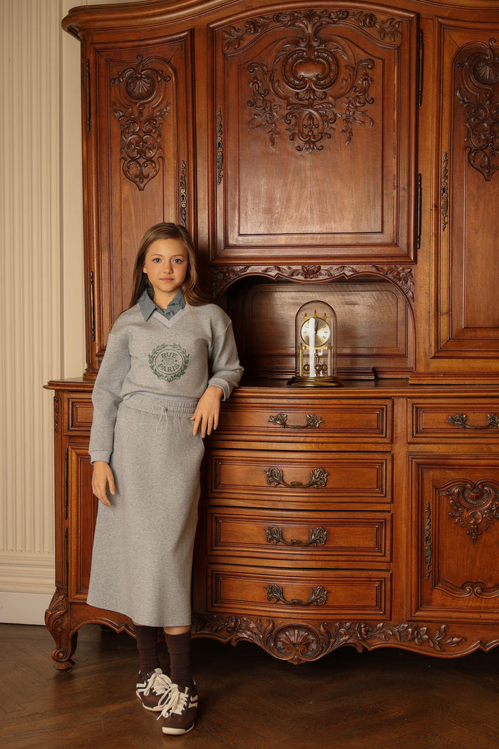 Shan Sweatshirt Midi Skirt