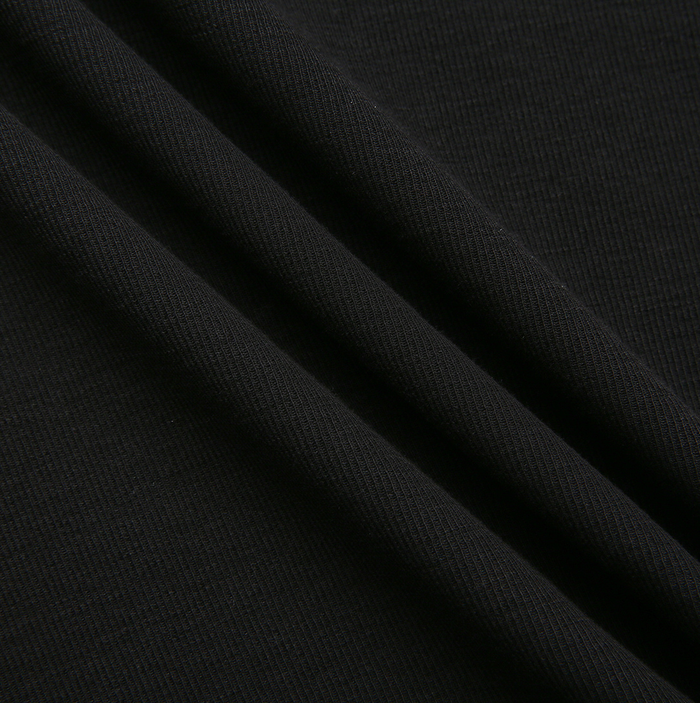 Side Button Soft Rib Aline