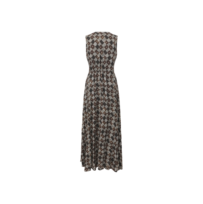 Sleeveless Belted Dress