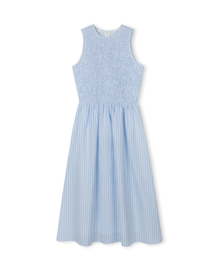 Slim Smocked Stripe Jumper - Junees