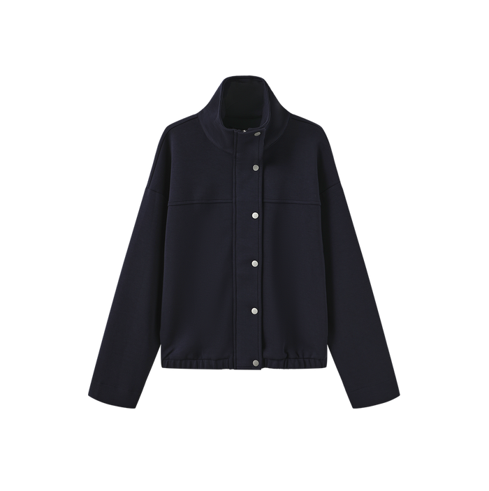 Snap Detail Sweatshirt