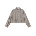 Soft Stretched Crop Jacket