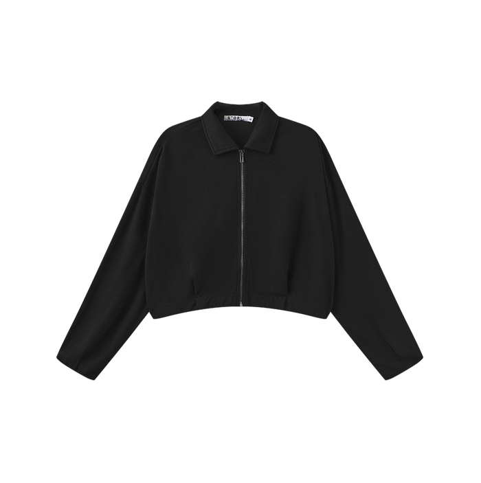 Soft Stretched Crop Jacket
