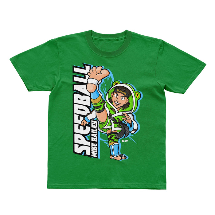 Speedball Mike Bailey - Leap Kids T-Shirt
