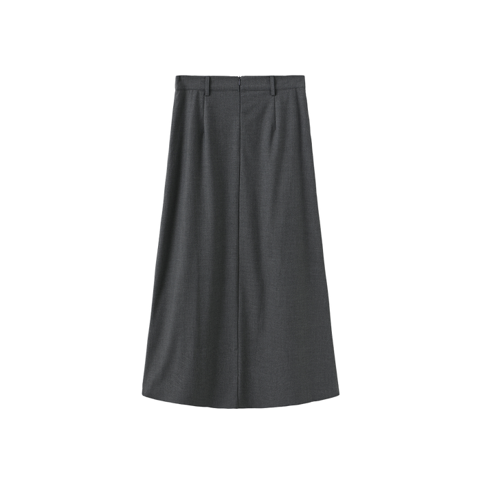 Stitch Kick Pleat Skirt
