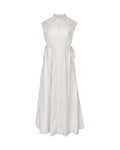 Stripe Poplin Side Tie Dress - Junees