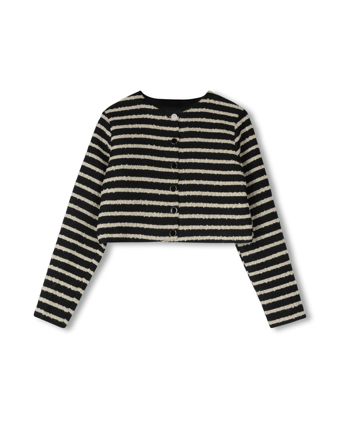 Stripe Sequin Jacket - Junees