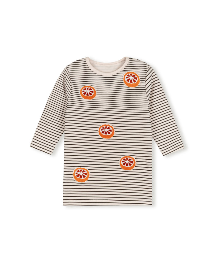 Striped And Fruit Tee - Junees