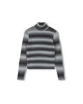 Striped Knit Turtleneck - Junees