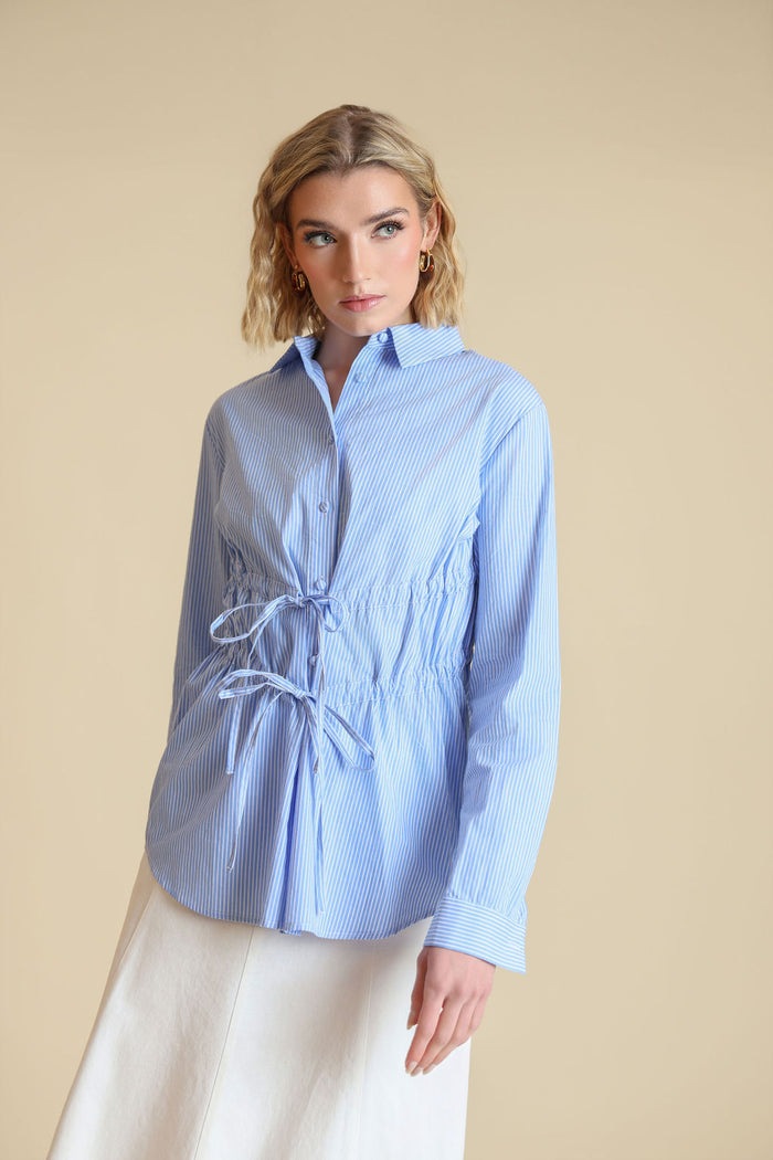 Striped Pull Blouse