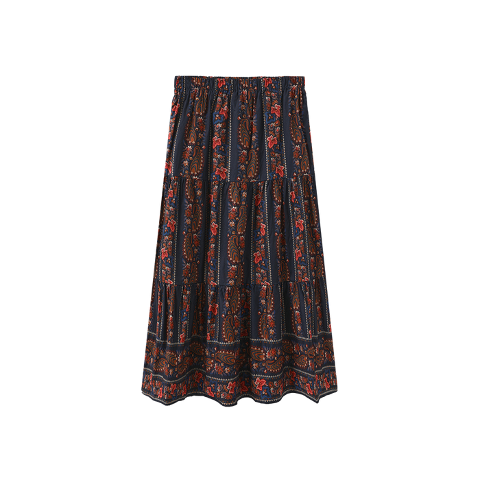 Suzie Printed Tiered Skirt