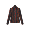 Suzie Printed Turtleneck