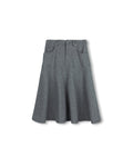 Sweatshirt Flyfront Flair Skirt