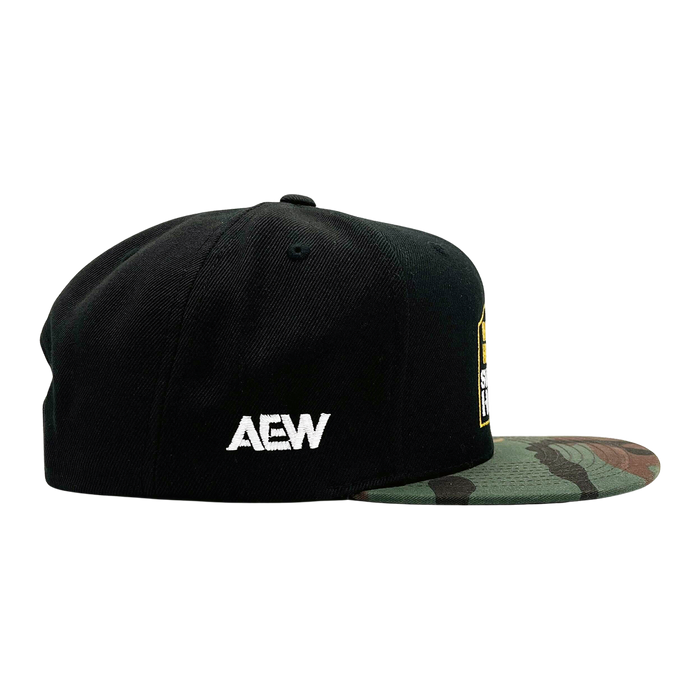Swerve Strickland - Whose House Camo Premium Embroidered Flatbill Snapback