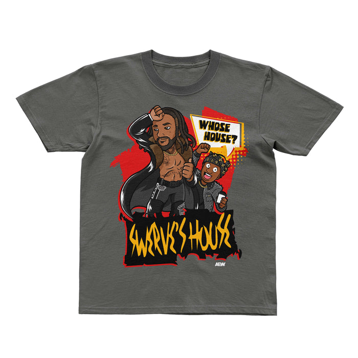 Swerve Strickland & Prince Nana - Swerve's House Kids T-Shirt