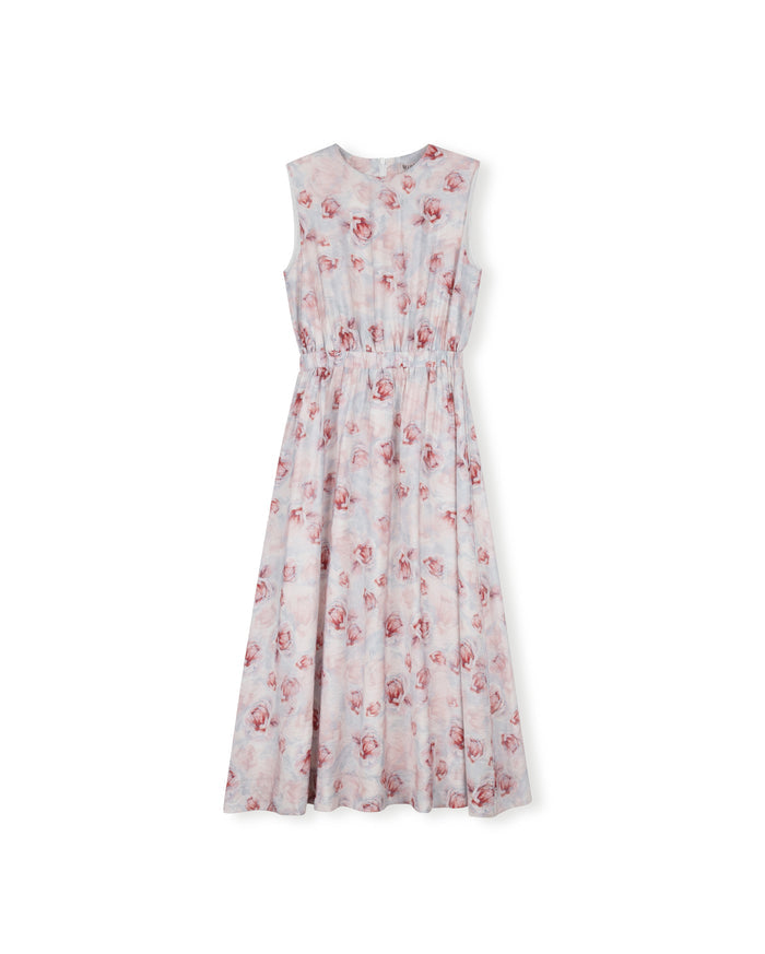 Tallow Floral Printed Maxi Jumper - Junees