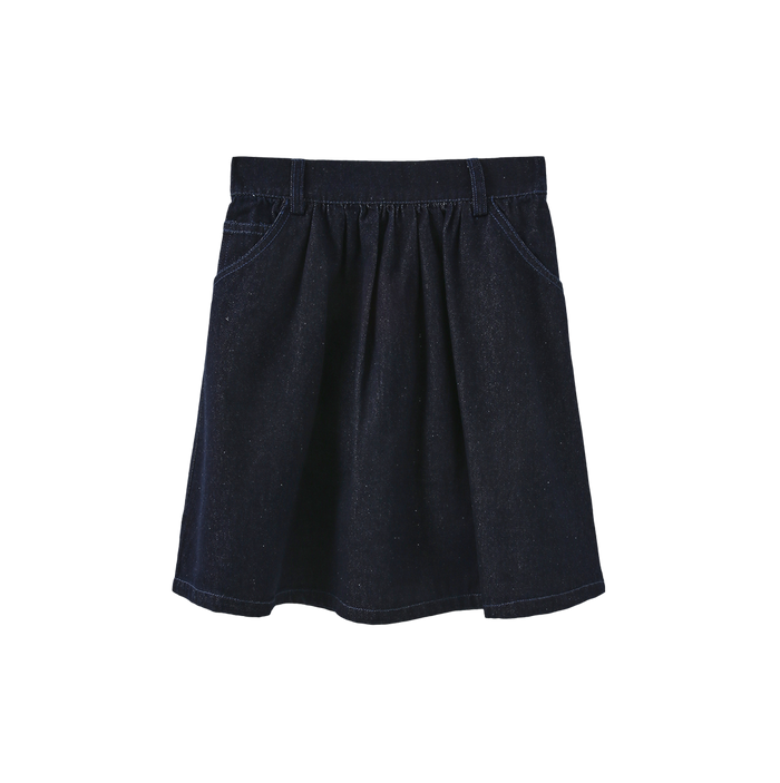 Tanvi Denim Thin Belt Skirt